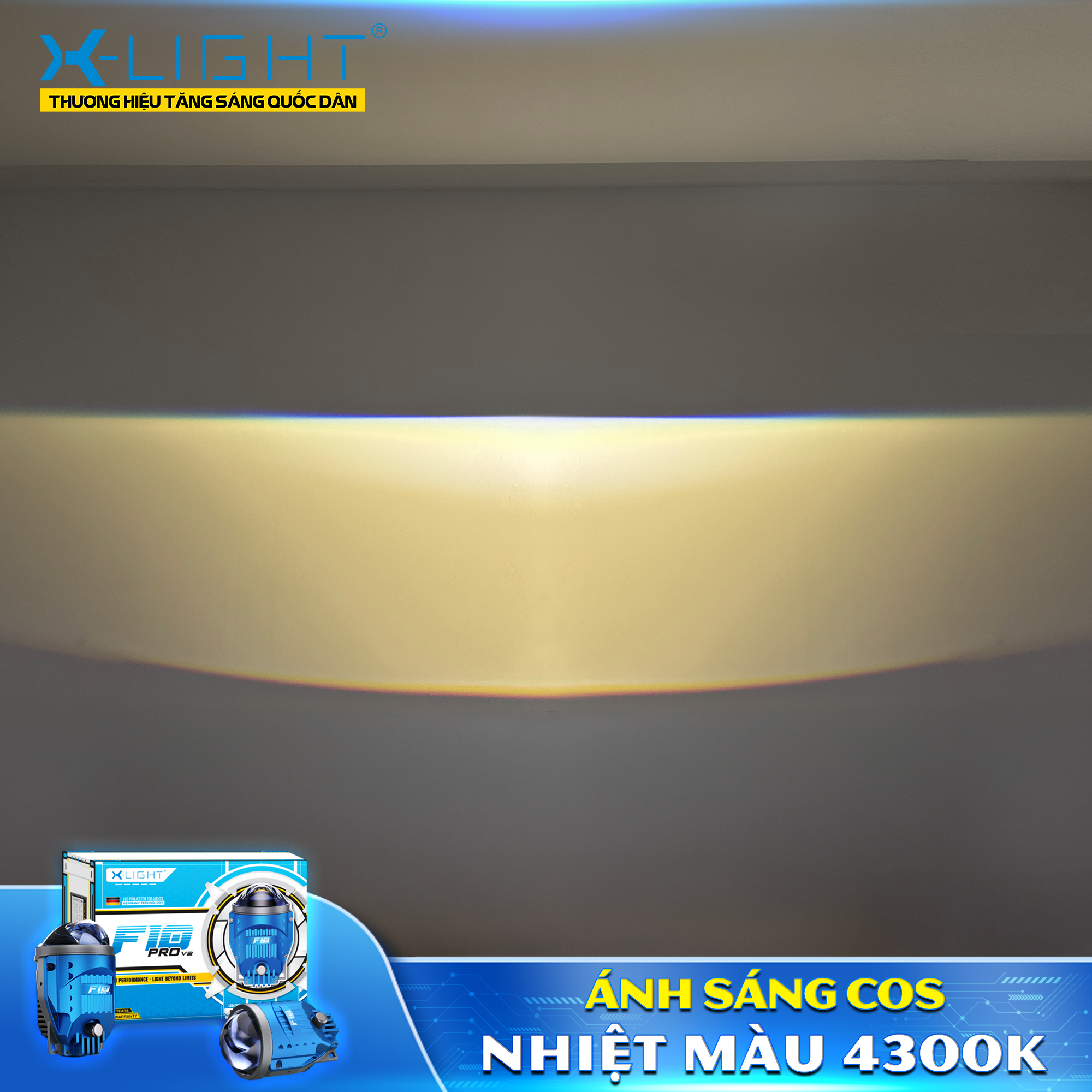 ĐÈN BI GẦM X-LIGHT F10 PRO V2